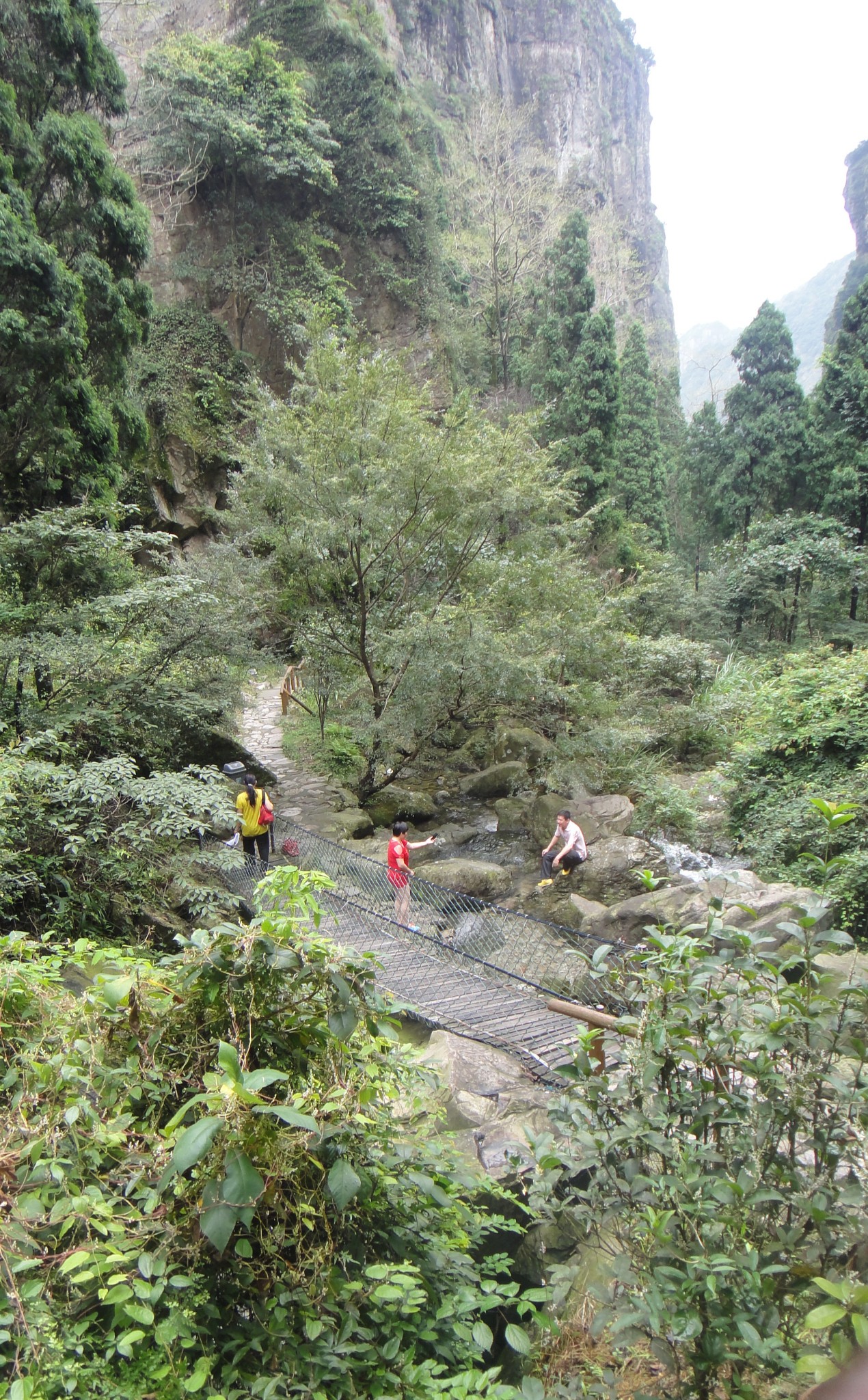 雁荡山净名谷景区       