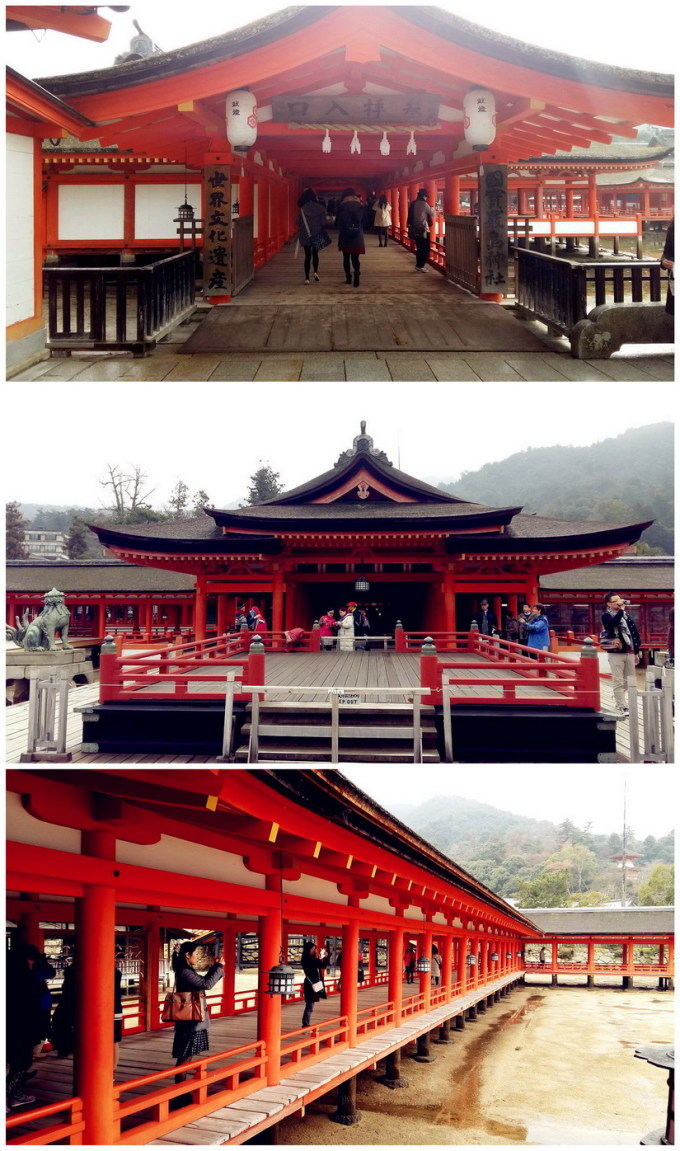 广岛县廿日市境内严岛上的一座神社,主要祭奉的日本古传说中的三位海洋女神(宗像三女神)。 严岛神社修筑于濑户内海海滨的潮间带上,神社前方立于海中的大型鸟居(日式牌楼)是被称为日本三景之一的严岛境内最知名的地标。 严岛神社除了大部分的建筑结构都被日本政府指定为国宝之外,神社内也收藏了许多国宝级的物品,并且在1996年时与神社后方弥山上的原始林区并列于世界遗产名单中(其中神社属世界文化遗产,而弥山则为世界自然遗产)。